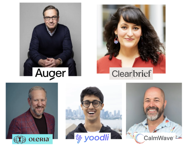 Geekwire Awards: Startup of the Year Finalists Compartilhe como eles estão usando ai