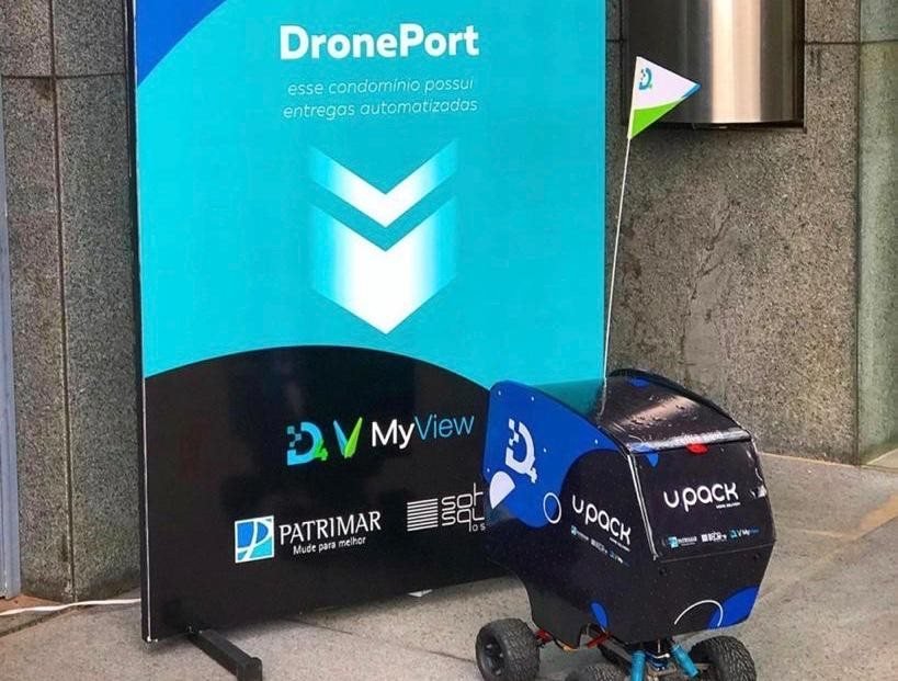 Startup do Reserve faz delivery com drones terrestres