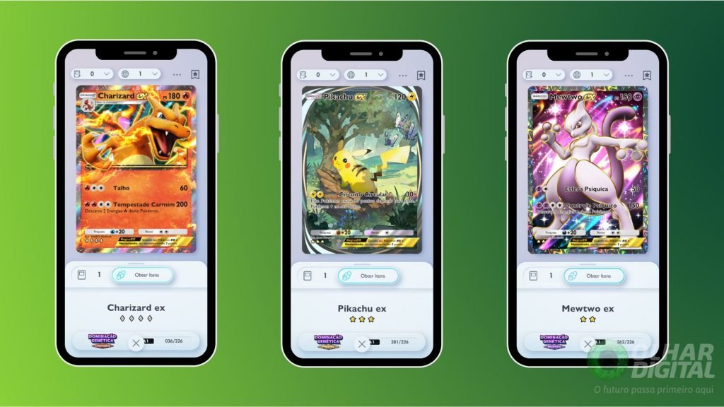 Cartas e Decks de Pokémon TCG Pocket