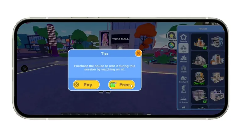 Roblox Scales recompensou a oferta de anúncios de vídeo via parceria do Google