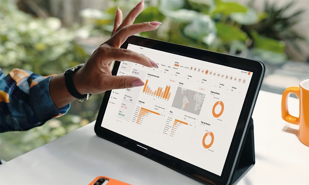 Com mais de 150 indicadores (atualizados em tempo real), o dash da VOLL dá visibilidade completa ao programa de viagens