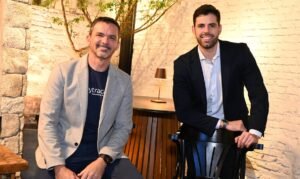 Edson Gonçalves e Pedro Góes, da Paytrack