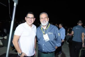 Fabiano Camargo, da Braztoa, e Artur Luiz Andrade, da PANROTAS