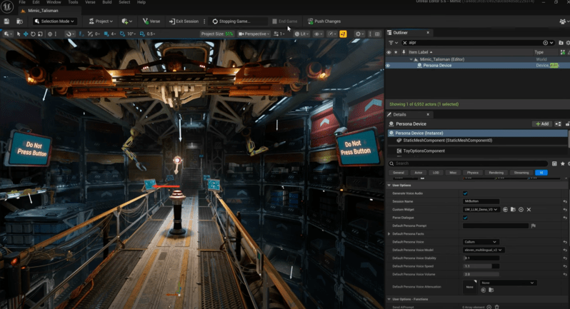 Editor Unreal da Ferramenta de criação de personagens da AI do Fortnite tem ambições além de Darth Vader