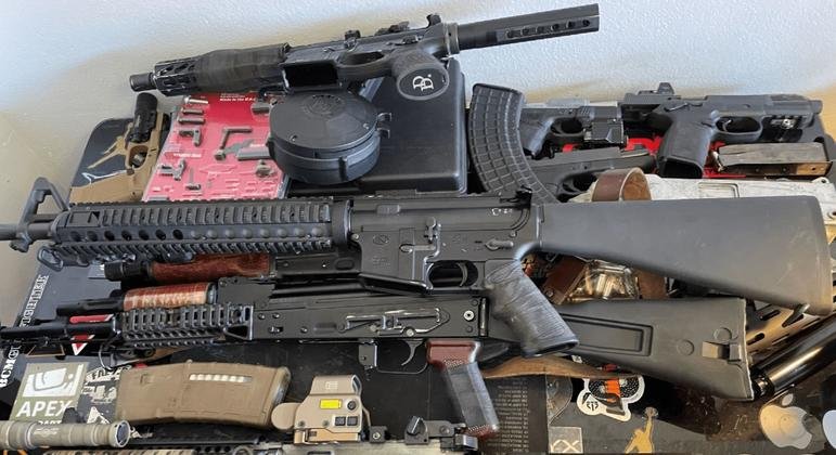 Armas ilegais apreendidas