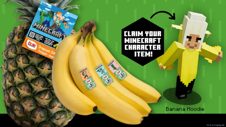 Dole promove alimentação saudável no Minecraft para campanha global