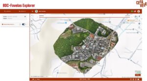Plataforma reúne imagens de sensoriamento remoto de favelas