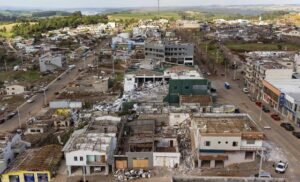 Agência da ONU apoia comunidades afetadas por tornado no sul do Brasil