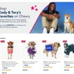 Chewy amplia vitrines de criadores antes da temporada de festas