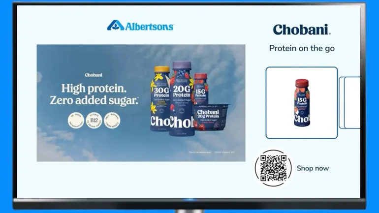 Chobani impulsiona resultados de anúncios CTV por meio da colaboração de dados Albertsons e NBCU