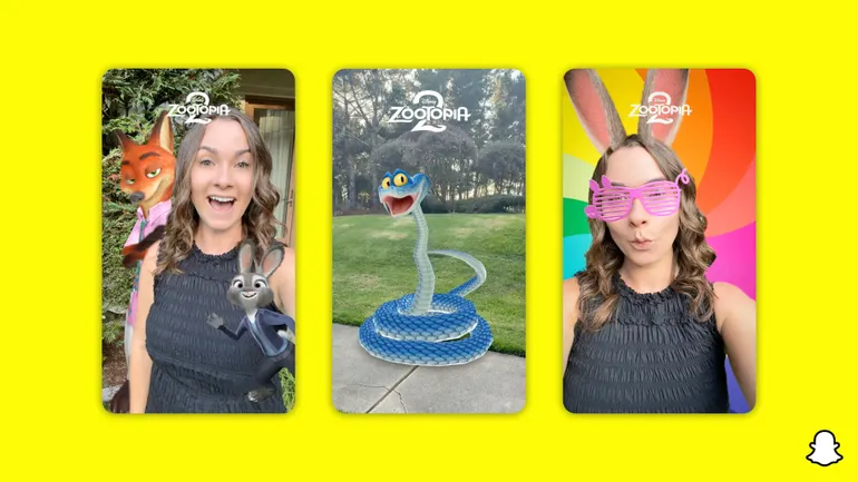 Disney e Snapchat confundem os limites entre AR e IRL para 'Zootopia 2'