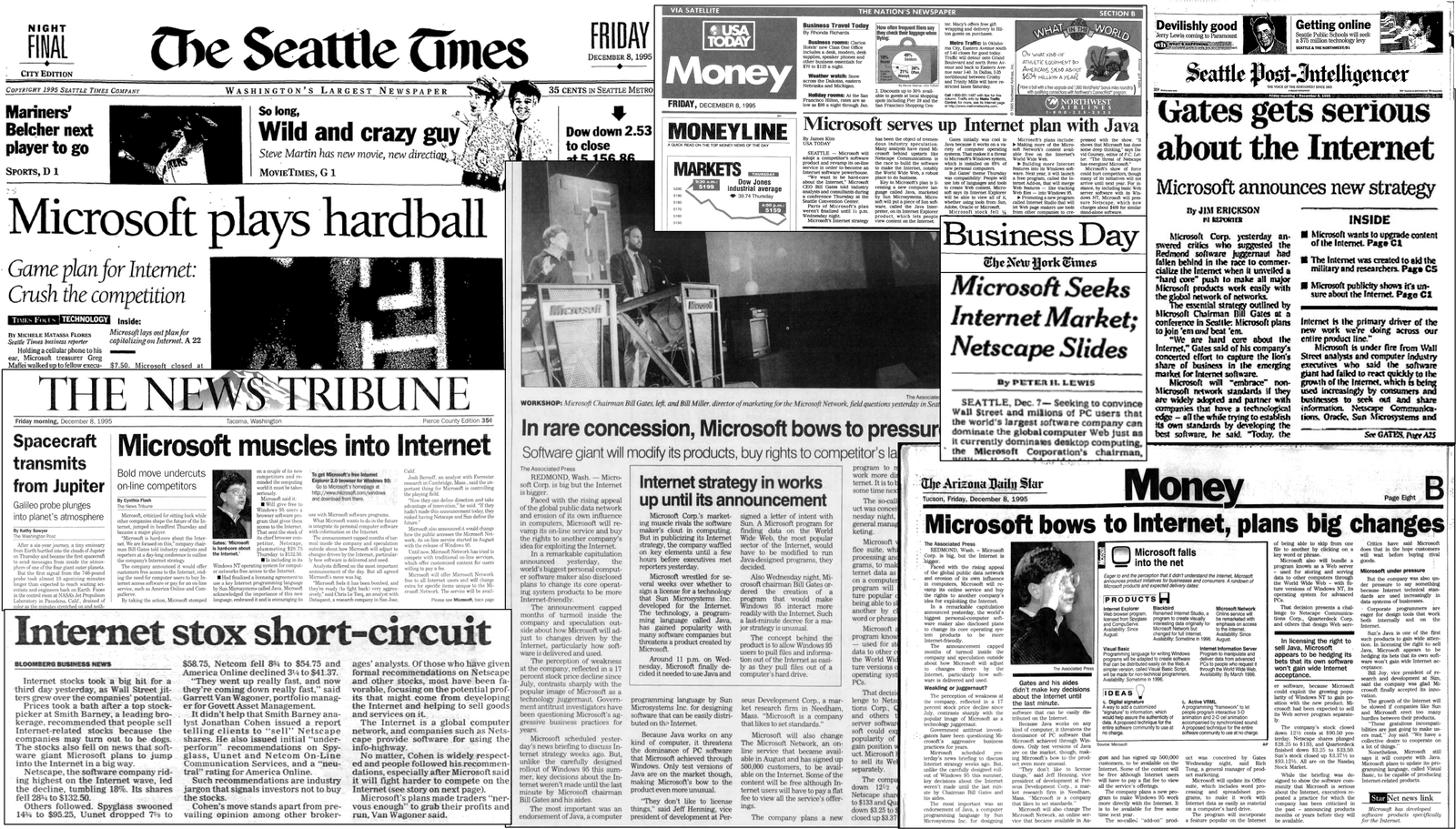 30 anos depois de a Microsoft ter apostado tudo na Internet, a estratégia de IA da gigante da tecnologia ecoa o passado