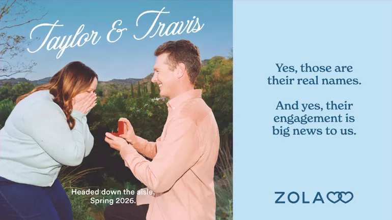 Como Zola encontrou seus próprios Taylor e Travis para o impulso de 'Casamento do Ano'