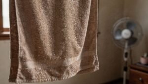 Por que os japoneses penduram toalhas molhadas no quarto no verão?