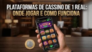 Plataformas de cassino de 1 real: onde jogar e como funciona