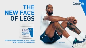 CeraVe chama Durant da NBA de 'Face of Legs' em campanha social