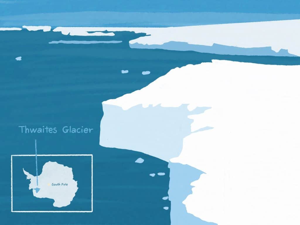 Projeto quer erguer muro de 80 km para conter a Geleira do Juízo Final