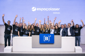 Espaçolaser comemora 5 anos de IPO na B3 com executivos e sócios reunidos na Bolsa em São Paulo