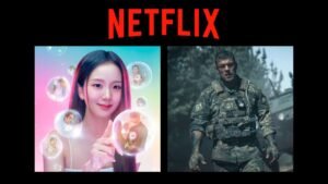 Montagem com imagens da série Namorado por Assinatura e do filme Máquina de Guerra, que estreiam na Netflix entre 2 e 8 de março de 2026