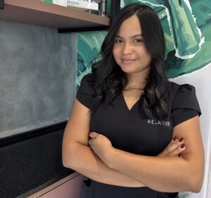 Salomé trabalha no Re.Alise