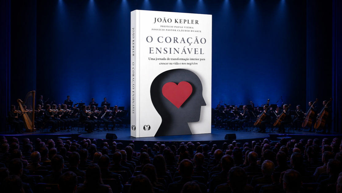 “O Coração Ensinável”: João Kepler lança obra que resgata princípios eternos em um mundo em constante transformação