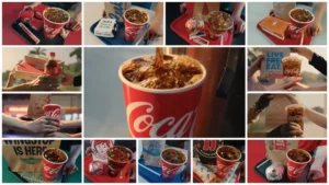 Coca-Cola reafirma domínio do fast-food sobre a Pepsi em nova campanha