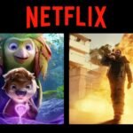 Montagem com imagens do filme Como Mágica e da série Homem em Chamas, que estreiam na Netflix