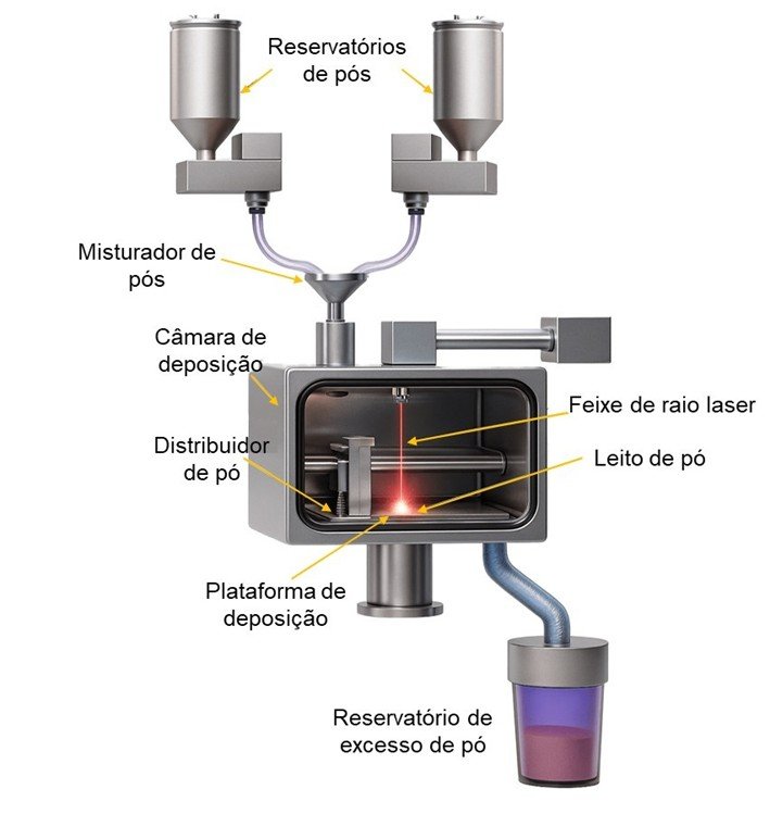 Nova liga metálica pode ser usada em implantes ortopédicos e componentes de aeronaves