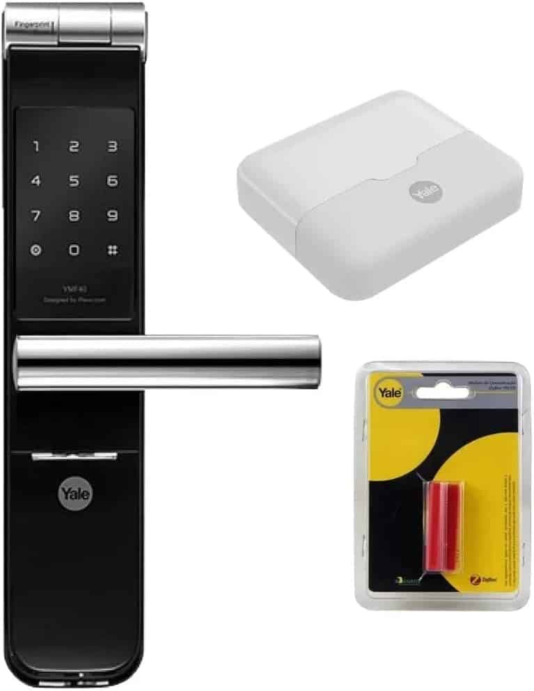 Para a sua segurança: fechaduras e câmera inteligente em oferta