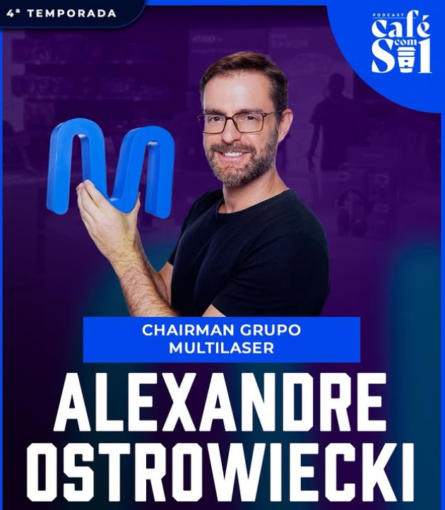 Empreendedorismo, política e eficiência: Café com Sal recebe Alexandre Ostrowiecki para debate sobre o futuro do Brasil