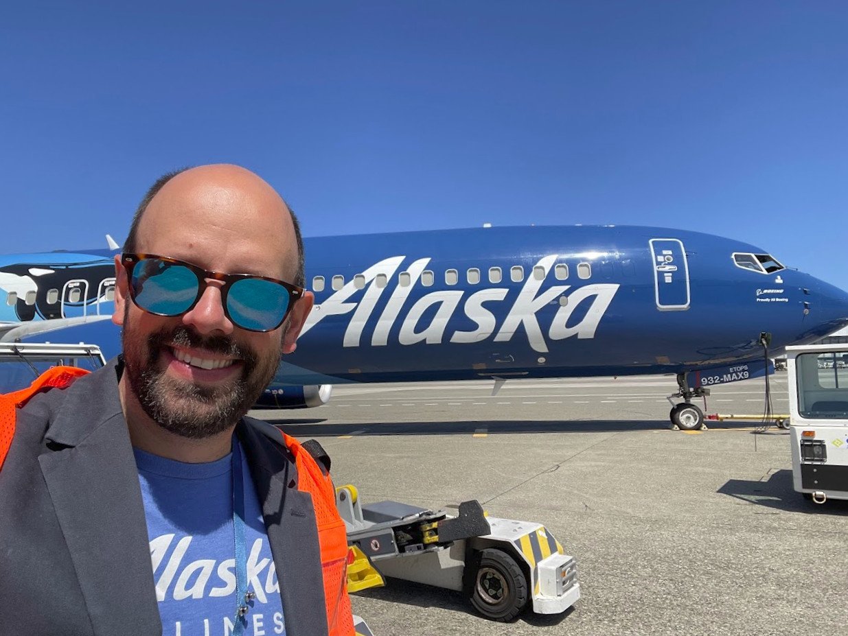 Progresso climático a 30.000 pés: Ryan Spies da Alaska Airlines no caminho do voo para a aviação sustentável