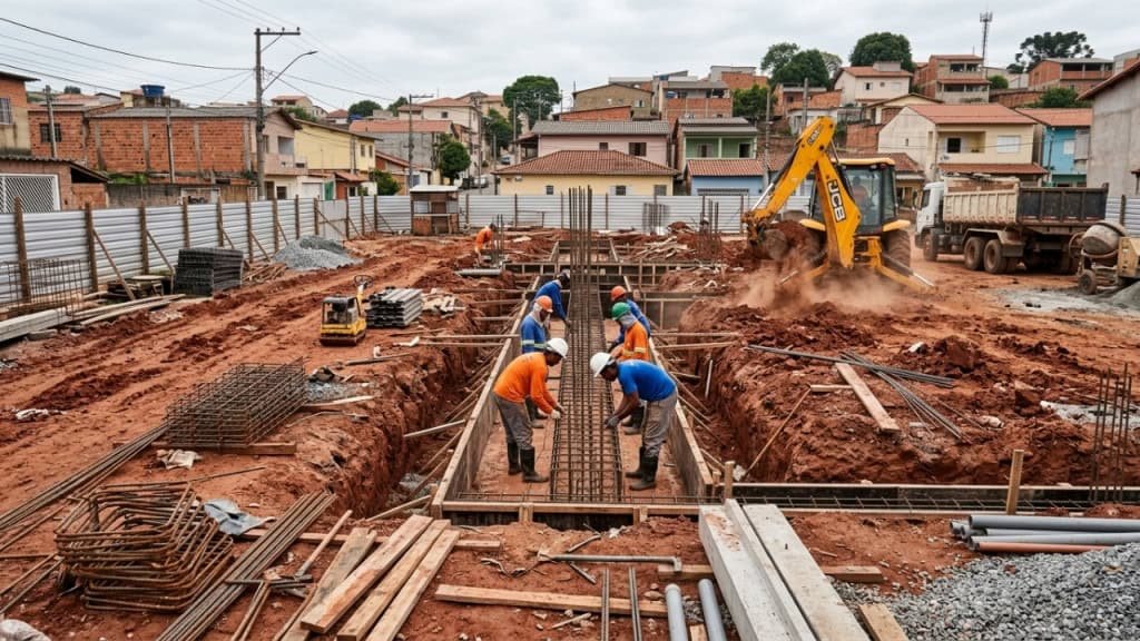 Quanto custa levantar uma casa de 4 quartos e 120 m² para uma família grande?