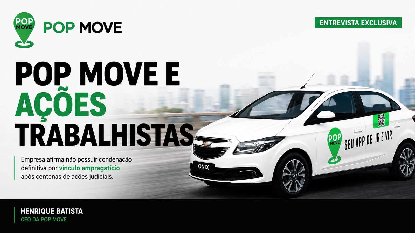 POP Move afirma não possuir condenação definitiva por vínculo empregatício mesmo após centenas de ações trabalhistas