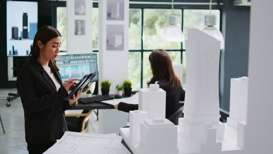 melhorias exteriores de propriedades comerciais