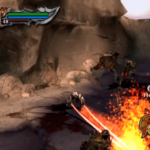 Combate em God o War do PS2