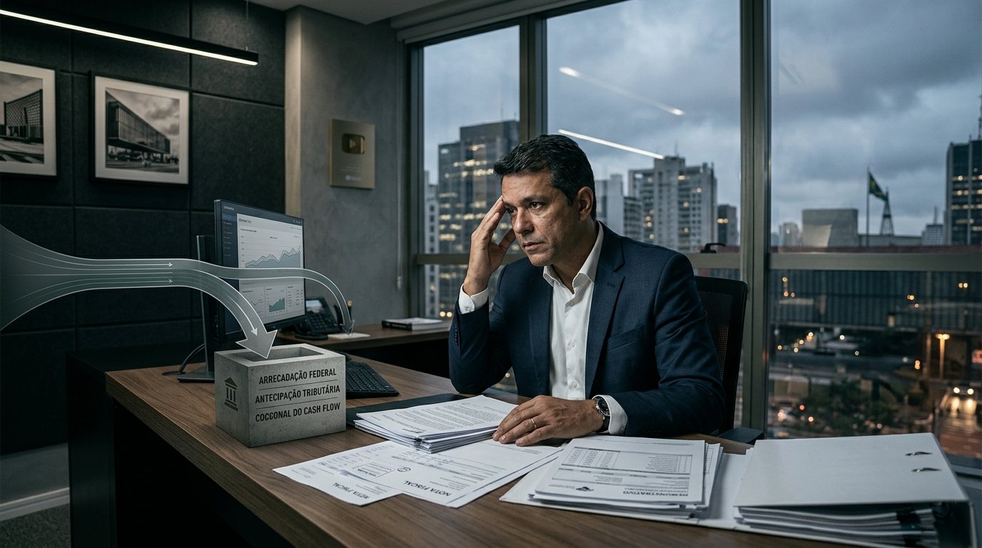 A antecipação do recolhimento tributário acende o alerta sobre o impacto da reforma no capital de giro e na saúde financeira das empresas.