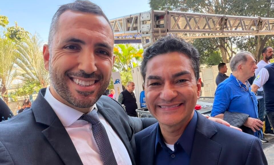 Sérgio Zagarino é candidato do Republicanos em Guarujá com Tarcísio e Marcos Pereira