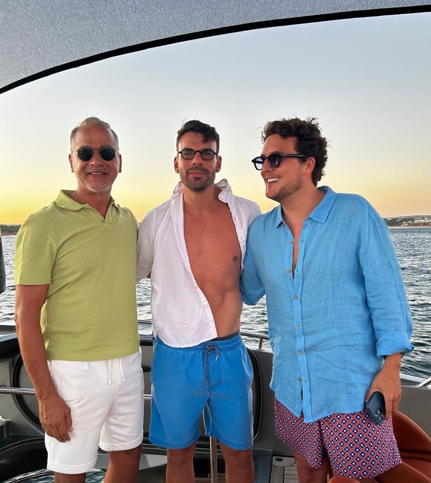 Kiko Franco e Lipy se encontram em Portugal e reforçam conexão entre música, cinema e entretenimento
