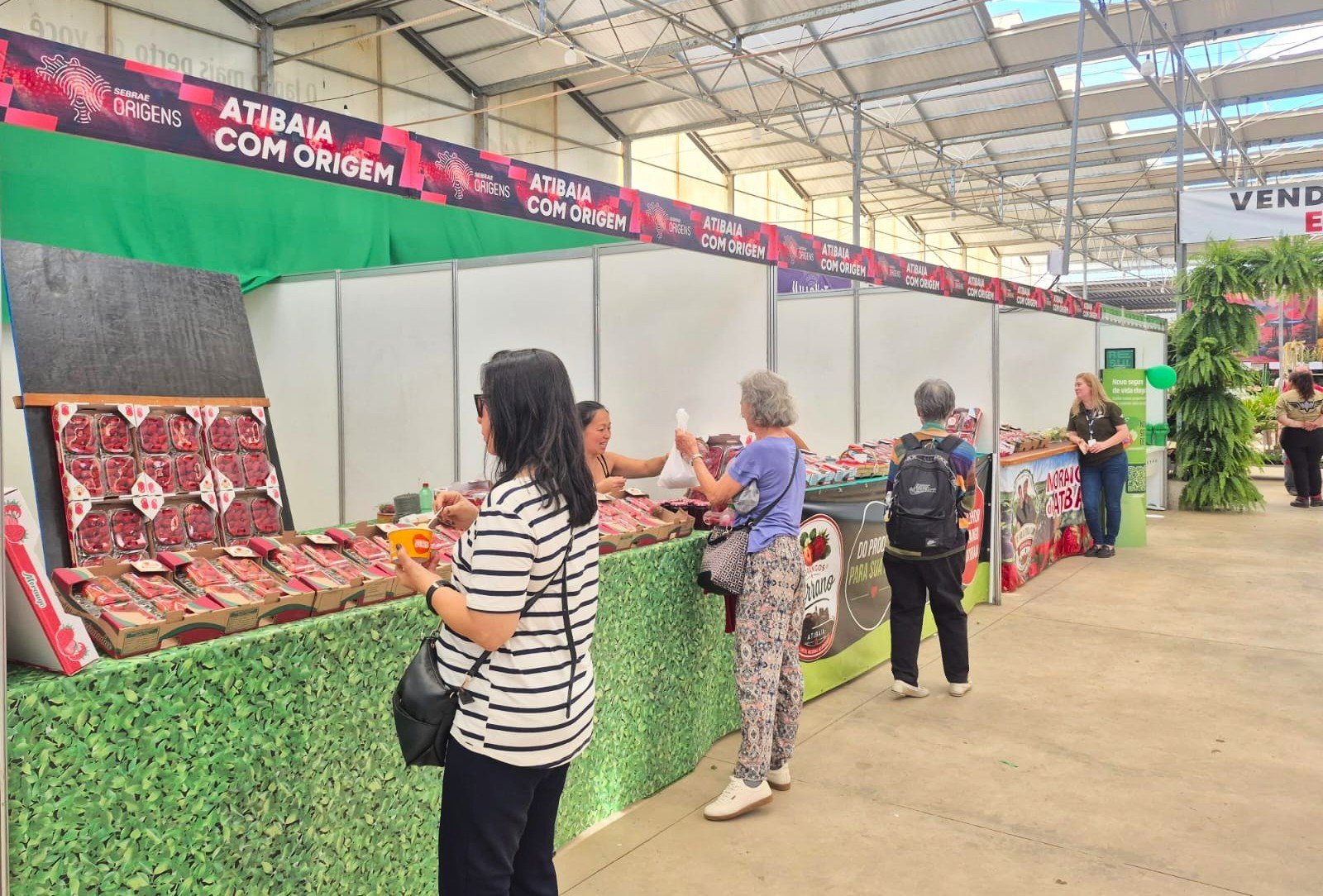 Produtores de Atibaia faturam mais de R$ 132 mil na 44ª Festa de Flores e Morangos | ASN São Paulo