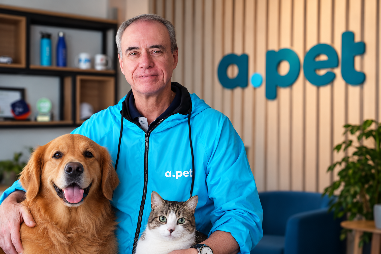 Luiz Gênova, CEO da APet, empresa que firmou parceria com o banco BV para ampliar o acesso a planos de saúde para cães e gatos em todo o Brasil.